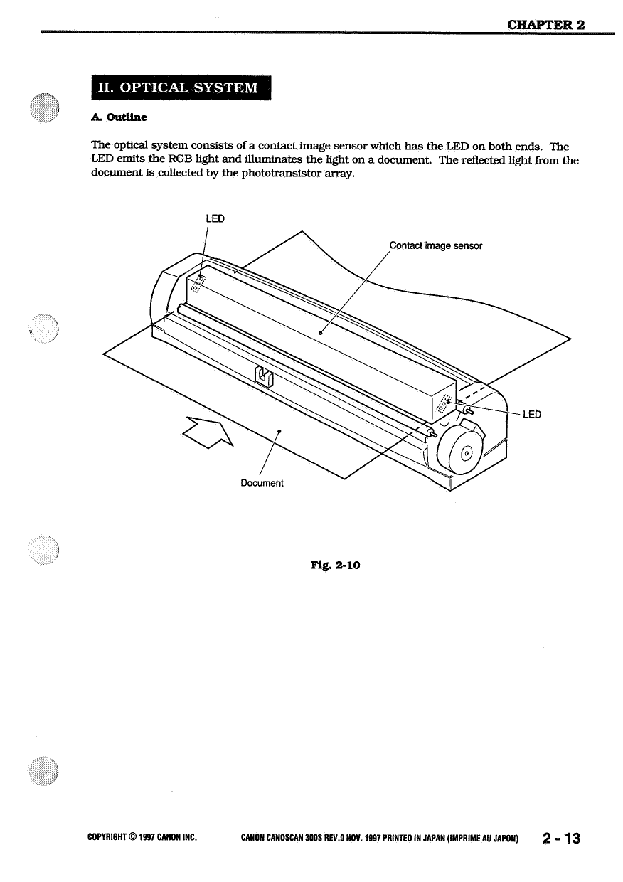 Canon Options CS-300S CanoScan 300S Parts and Service Manual-3